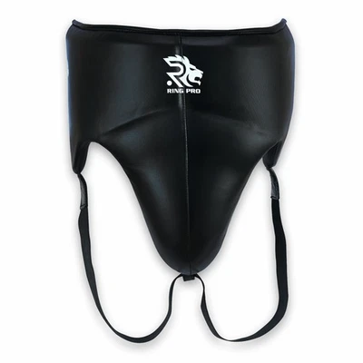 КОЛЬЦО PRO кожи паха предохранитель защитный кубок мужчин бокса MMA муай тай тхэквондо - Изображение 1 из 4