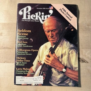 Pickin' Magazine November 1978 Seldom Scene Festival Bluegrass Country Music - Picture 1 of 6