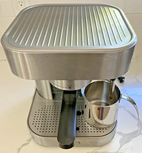 Krups Espresso Cappuccino Latte Coffee Machine XP6020, With Frothing Cup Bonus - Picture 1 of 5
