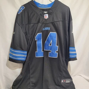 Camiseta deportiva para hombre Detroit Lions #14 Amon-ra St. marrón negra cosida XXXL NIKE - Imagen 1 de 15
