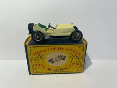 Lesney Models Of Yesteryear No 10 Gp Mercedes. Boxed, Original, Vintage. - Image 1 of 4