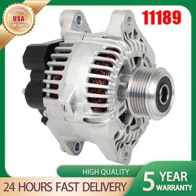 Alternator For Kia Forte 2010 2011 2012 2013 L4 2.0L 2.4L 110A 37300-25201 11189 - Image 1 of 4