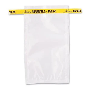 Nasco Whirl-Pak B00992WA Sample Bag, 180Mm L X 95Mm W, 0.076Mm Thickness, 207Ml - Picture 1 of 12