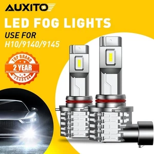Faros antiniebla LED sin ventilador 9140 9145 H10 6000K 4000LM HID blancos para Ford Chevy - Imagen 1 de 9