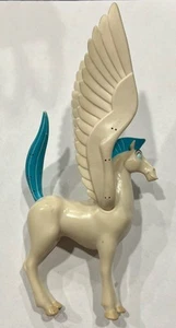 Disney Hercules Steed Pegasus Bendie PVC Figura Cavallo Alato Topper HTF RARO - Foto 1 di 18