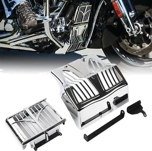 For Indian Roadmaster Chieftain Chin Fairings Oil Cooler Cover Kits Chrome Black - Picture 1 of 14