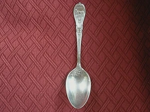 Collectible GORHAM Taurus Zodiac April Sterling Silver Souvenir Spoon VG Cond - Picture 1 of 4