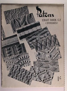 Patons Craft Book No.C.2  - Vintage - Stitches - Bild 1 von 4