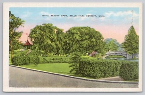 Postal Beauty Spot on Belle Isle en Detroit Michigan - Imagen 1 de 2