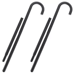 2 Sets Translator Crutches Performance Decorative Party Staff Office - Picture 1 of 12