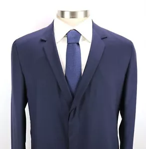 $6570 KNT Kiton Overcoat 38 R (48 EU) Men's Navy 14 Micron Wool Light Jacket - Picture 1 of 12
