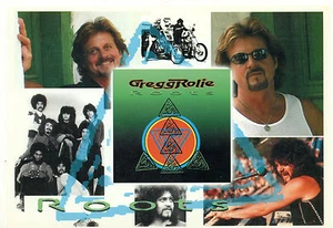 PROMO POSTCARD - GREGG ROLIE - SANTANA - Bild 1 von 2