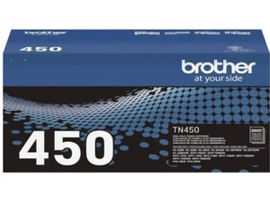 Brother TN450 High Yield Black Toner Cartridge New In Box - Bild 1 von 3