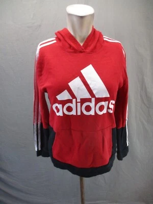 Sudadera con Capucha Atlética ADIDAS Talla L (14-16) Niños Unisex Mezcla de Algodón Bolsillo Frontal 044 Foto 1 de 4