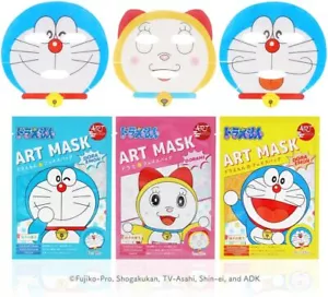 Neu Gesichtspackung Blattmaske, Kunstmaske, Japan, Kabuki, Doraemon - Bild 1 von 6