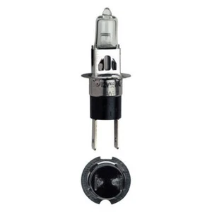 NARVA HALOGEN H3C GLOBE 12V 55W 48323 STRAIGHT BASE 2 PIN FOR EURO HEADLIGHTS - Picture 1 of 11