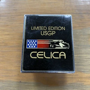 1980 Toyota Celica USGP Console Emblem Badge - rare REAL - Bild 1 von 9