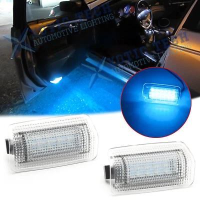 Conjunto de luces de cortesía LED completas azul hielo 8000K para Lexus IS ES RX Toyota Foto 1 de 4