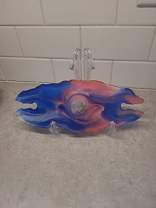 Blue Red White Wine Rack - Picture 1 of 5