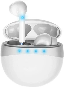 True Wireless Earbuds TWS Bluetooth Headphones Stereo Built-in Mic Touch Control - Picture 1 of 8