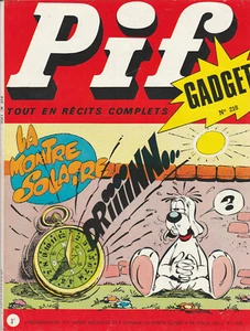 MAI 1973 MAGAZINE/BD PIF GADGET - LA MONTRE SOLAIRE NO 218 - Picture 1 of 2