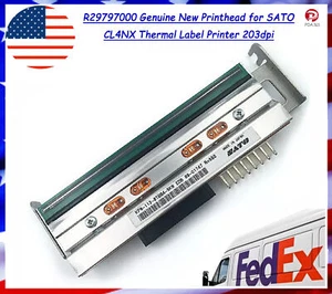 R29797000 Genuine New Printhead for SATO CL4NX Thermal Label Printer 203dpi - Picture 1 of 9