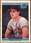 Ryan Klesko 1992 Donruss Rated Rookie Card #13 Atlanta Braves MLB Cheap Shipping. rookie card picture