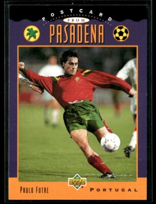 Футбольная карточка 1994 Upper Deck World Cup No307 PAULO FUTRE Португалия футбол  - Изображение 1 из 2