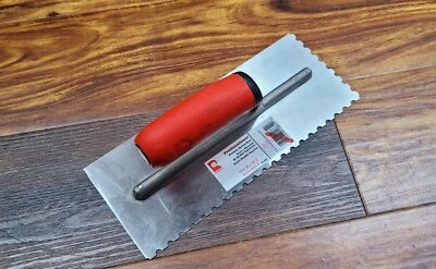 Hoja de paleta para suelo ROBERTS 10-832 y mango rojo -1/4X1/8X1/4 muesca en U Foto 1 de 4