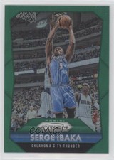 2015-16 Panini Prizm Green Prizm Serge Ibaka #116