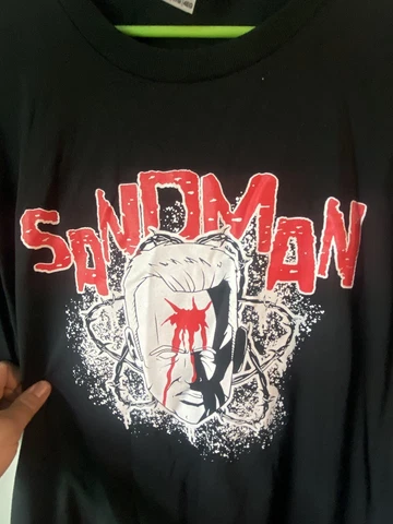 Pro Wrestling Loot Exclusive The Sandman Tshirt Size 4xl Black Cover