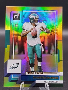 Donovan McNabb Philadelphia Eagles 2022 Donruss Gold Holo Press Proof Premium - Picture 1 of 1
