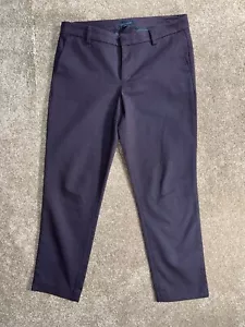 Pantalone donna Tommy Hilfiger Madison - taglia 6 nero rosso a pois elasticizzato - Foto 1 di 9