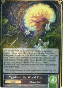 Force of Will TCG - TMS - Yggdrasil the World Tree #68 Rare Foil - Picture 1 of 1