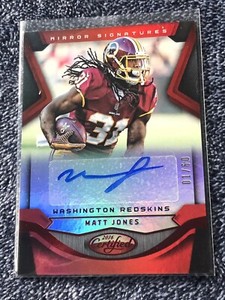 2016 Certified Mirror Signatures Red /60 Matt Jones #M-MJS Auto