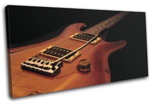 INSTRUMENTOS DE GUITARRA Habitación Eléctrica Musical UN SOLO LIENZO ARTE DE PARED Impresión de imagen - Imagen 1 de 1