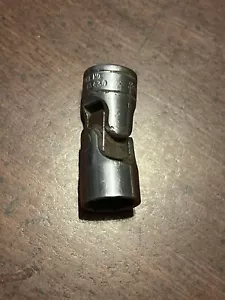 Snap On Tools 3/8" Drive 1/2" Shallow 6 Pt Chrome Universal Socket FS16A Tight - Foto 1 di 7