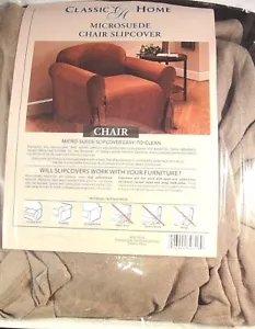 Classic Home MicroSuede Chair Slipcover - Sage - Picture 1 of 1