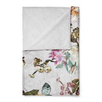 ESSENZA Tagesdecke Quilt Überwurf Fleur Grau Blumen Blüten Rosen Pflanzen Decke - Bild 1 von 4
