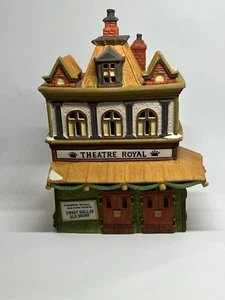 Dept 56 Dickens Village Series "Theatre Royal" #5584-0 1989 Original Box Lighted - Picture 1 of 10