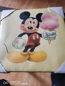 Disney Leinwand, 25 cm x 25 cm Mickie Maus Leinwand - Bild 1 von 2