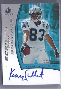 2005 SP Autentico Calcio Kerry Colbert Script per Successo Panther Auto Card - Foto 1 di 2