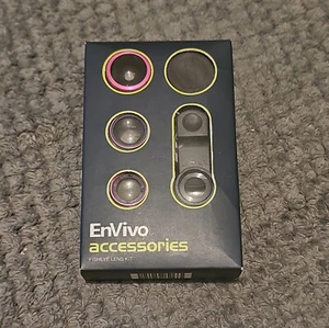 EnVivo Accessories Fish Eye Lens Kit Universal Fitting For Phone/Tablet - Zdjęcie 1 z 4