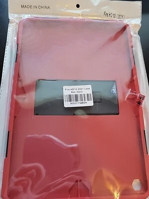 Amazon Fire HD 10 Tablet Case Red - Image 1 of 3