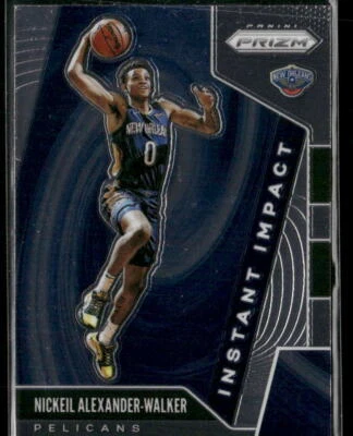 2019-20 Panini Prizm #13 Nickeil Alexander-Walker Instant Impact - Image 1 of 2