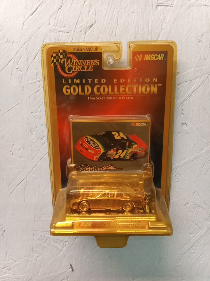 Winner's Circle Jeff Gordon Gold Diecast Racing Cars for Winner's Circle Jeff Gordon Gold Diecast Racing Cars for