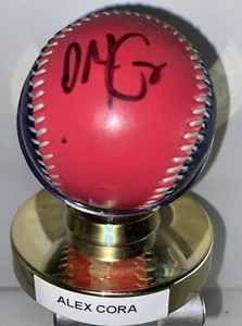 ALEX CORA BOSTON RED SOX MGR SIGNED AUTOGRAMM FOTO BASEBALL - Bild 1 von 3