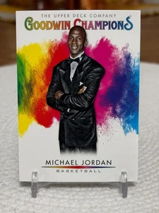 Upper Deck Goodwin Champions #101 2021 Michael Jordan (salpicadura de color) - Imagen 1 de 2