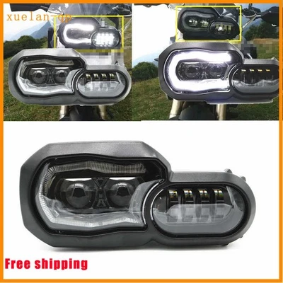 LED 车头灯 DRL 车头灯投影仪 适用于宝马 F800GS F650GS F700GS ADV F800R — 第 1/4 张图片