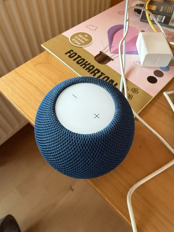 Apple HomePod mini Smart Lautsprecher - Blau - Bild 1 von 1